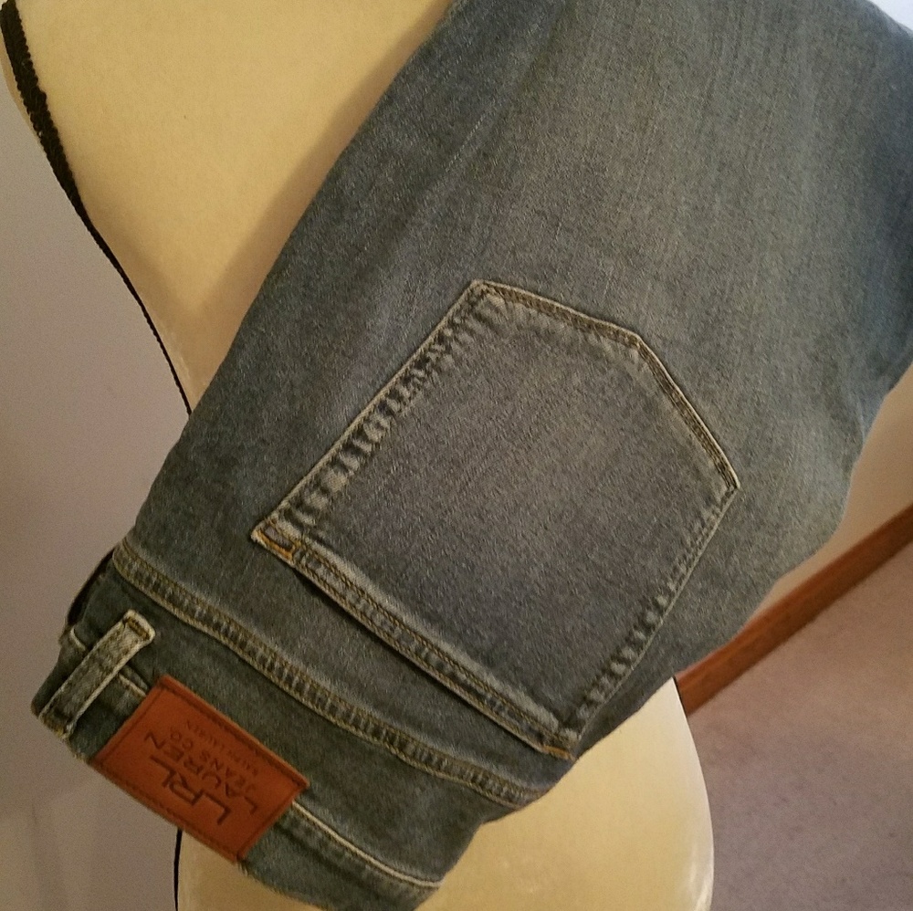 Size 14 Ralph Lauren straight leg jeans EUC